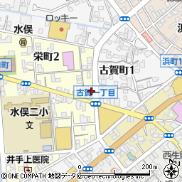 熊本県水俣市栄町2丁目3-43周辺の地図
