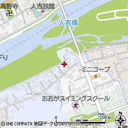 熊本県人吉市西間下町320周辺の地図