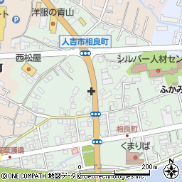 熊本県人吉市相良町1145-4周辺の地図