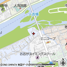 熊本県人吉市西間下町322周辺の地図