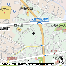 〒868-0012 熊本県人吉市相良町の地図