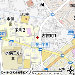 熊本県水俣市栄町2丁目3-37周辺の地図