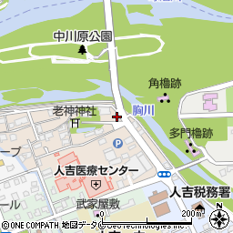 熊本県人吉市新町15周辺の地図