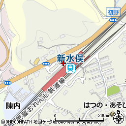 熊本県水俣市初野307周辺の地図