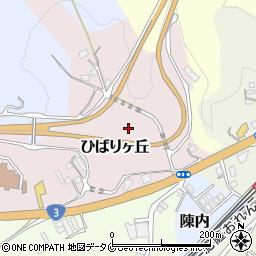 熊本県水俣市ひばりヶ丘周辺の地図