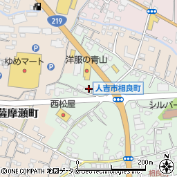 熊本県人吉市相良町990-2周辺の地図
