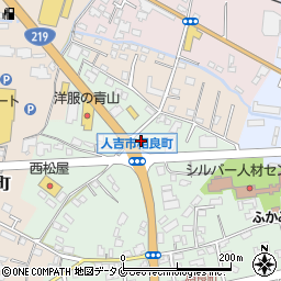 熊本県人吉市相良町1071周辺の地図