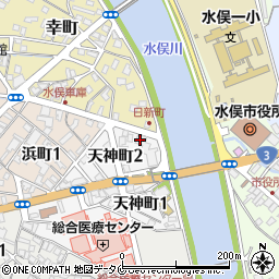 白梅清香保育園周辺の地図