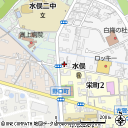平和薬局古賀町店周辺の地図
