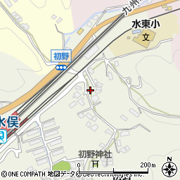 熊本県水俣市初野102周辺の地図