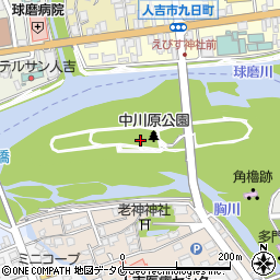 熊本県人吉市新町16周辺の地図