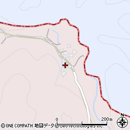熊本県水俣市小津奈木周辺の地図