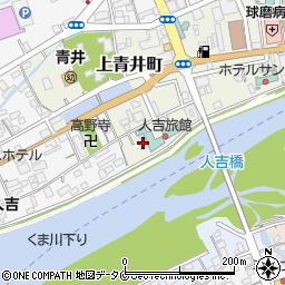 熊本県人吉市上青井町153周辺の地図