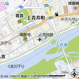 熊本県人吉市上青井町153周辺の地図