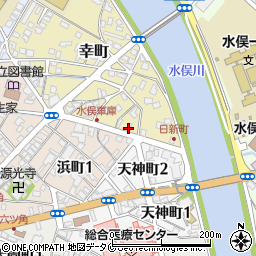 水俣タクシー　幸町営業所周辺の地図