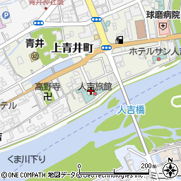 熊本県人吉市上青井町154周辺の地図