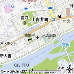 熊本県人吉市上青井町152周辺の地図