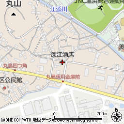 深江酒店周辺の地図