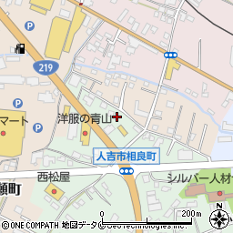 熊本県人吉市相良町1016周辺の地図