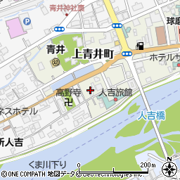 熊本県人吉市上青井町150周辺の地図