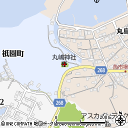 丸嶋神社周辺の地図