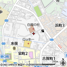 熊本県水俣市古賀町周辺の地図