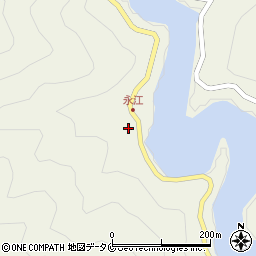宮崎県児湯郡西米良村越野尾245周辺の地図