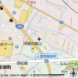熊本県人吉市相良町1010-1周辺の地図