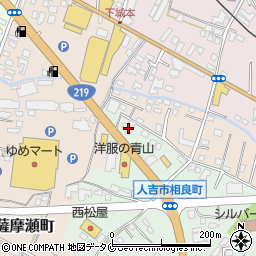 熊本県人吉市相良町1008-1周辺の地図