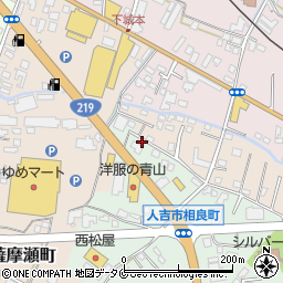 熊本県人吉市相良町1008周辺の地図