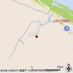 熊本県人吉市中神町小柿周辺の地図