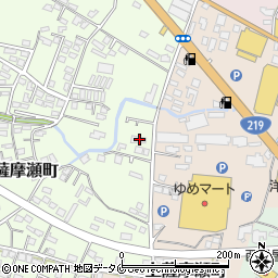 熊本県人吉市下薩摩瀬町848周辺の地図