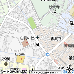 窪田板金店周辺の地図