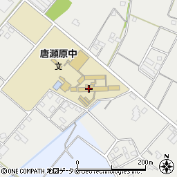 川南町立唐瀬原中学校周辺の地図