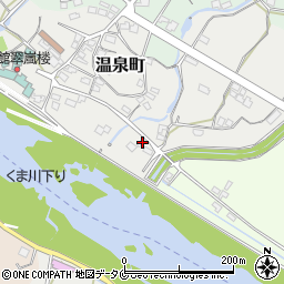 熊本県人吉市温泉町2711周辺の地図
