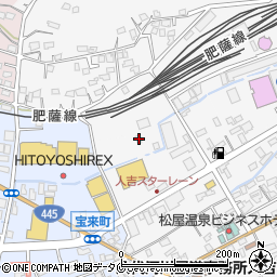 熊本石油株式会社　人吉充填所周辺の地図