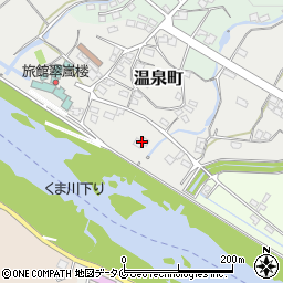 熊本県人吉市温泉町2531-1周辺の地図