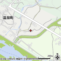 熊本県人吉市温泉町2722周辺の地図