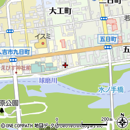 人吉東九日町商店街振興組合周辺の地図