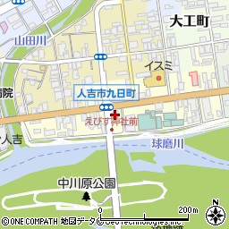 有限会社秋山製菓舗周辺の地図