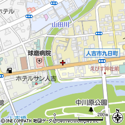 熊本県人吉市紺屋町77-1周辺の地図