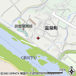 熊本県人吉市温泉町2514-1周辺の地図