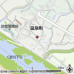 熊本県人吉市温泉町2536周辺の地図
