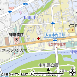 熊本県人吉市紺屋町69周辺の地図