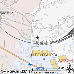 熊本県人吉市城本町416周辺の地図