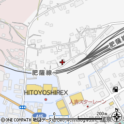 熊本県人吉市城本町432周辺の地図