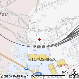 熊本県人吉市城本町414周辺の地図