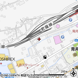 熊本県人吉市中青井町452周辺の地図