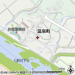 熊本県人吉市温泉町2527周辺の地図