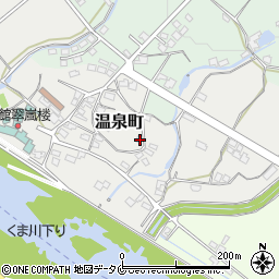 熊本県人吉市温泉町2550周辺の地図